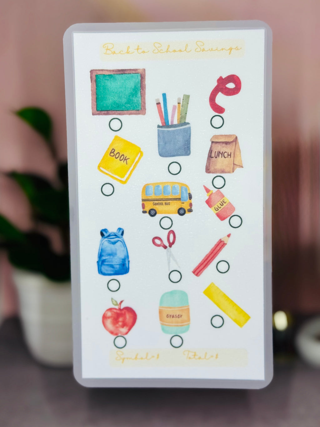 Boujee A6 Back to School Savings Challenge! 📚✏️