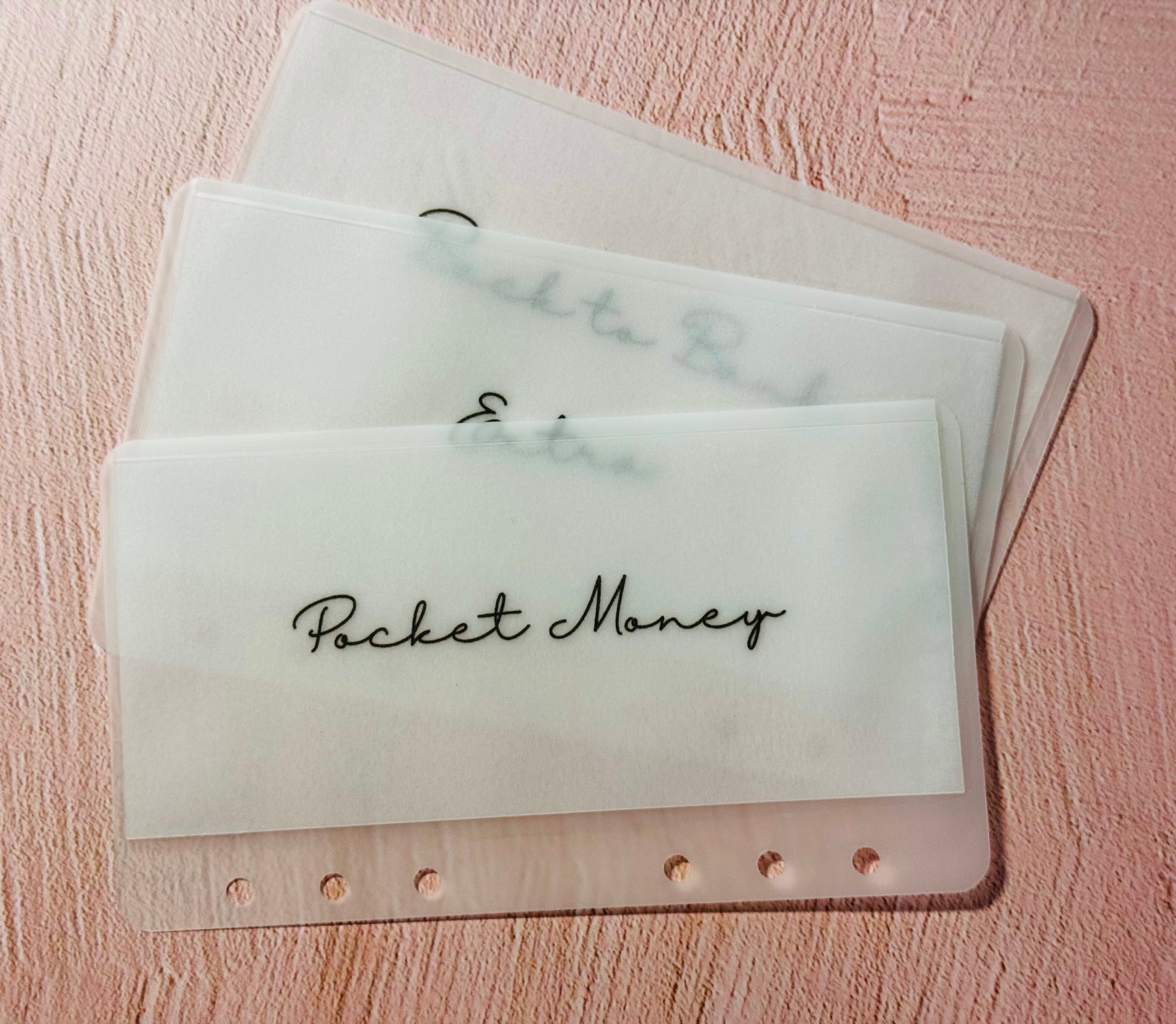 Simple Sophisticated Matte Cash Envelopes