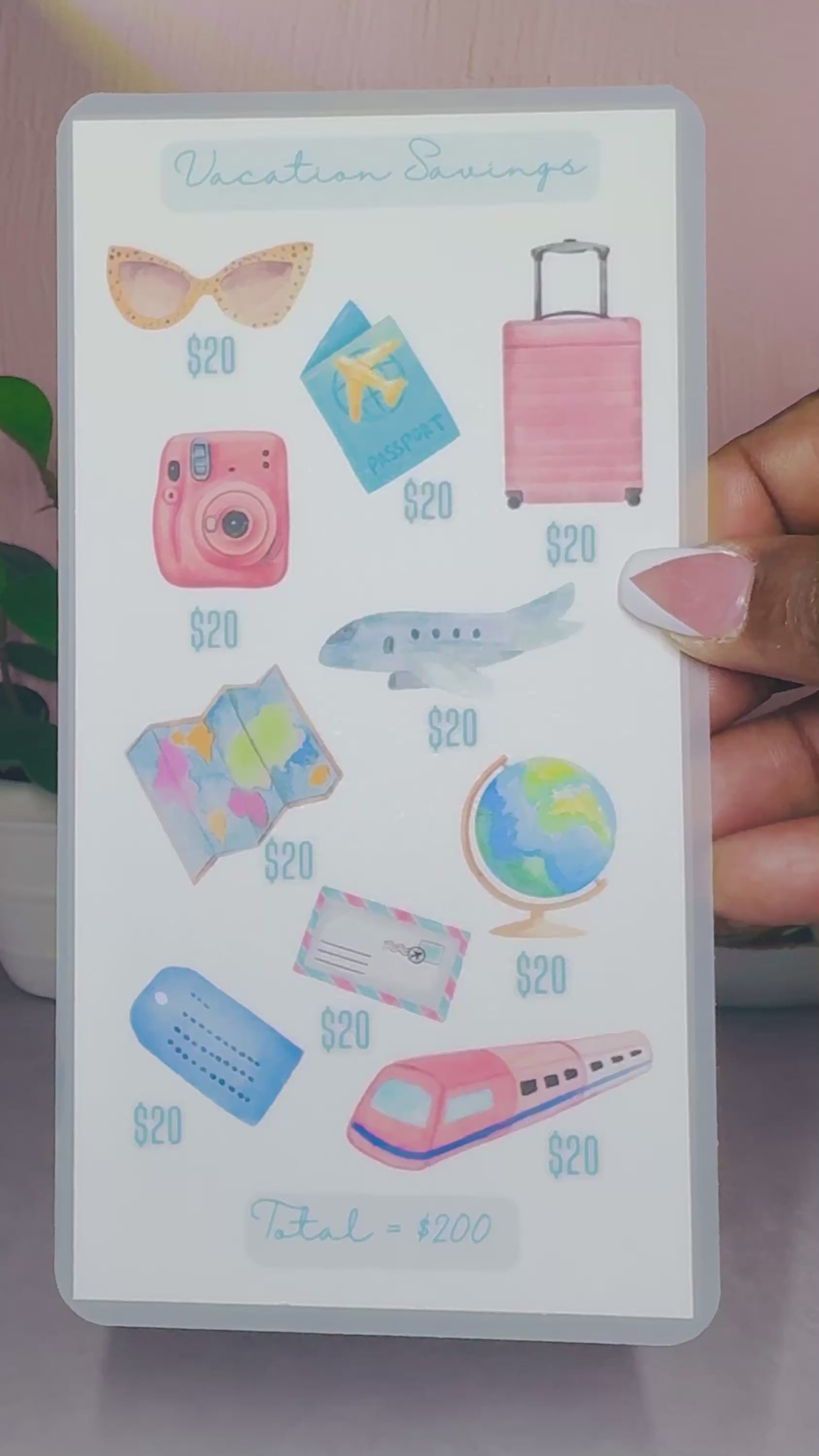 Boujee A6 Vacation Savings Challenge! ✈️🌴